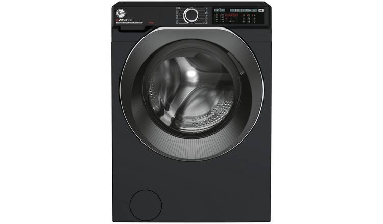 Hoover HW 410AMBCB 10KG 1400 Spin Washing Machine - Black