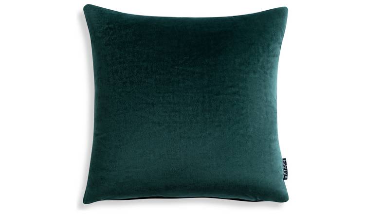 Buy Habitat Velvet Cushion Emerald 43x43cm Cushions Habitat