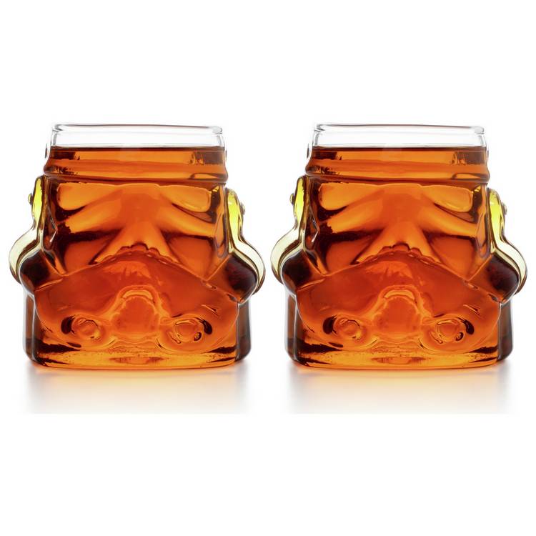 Original Stormtrooper Set of 2 3D Whiskey Glasses 0