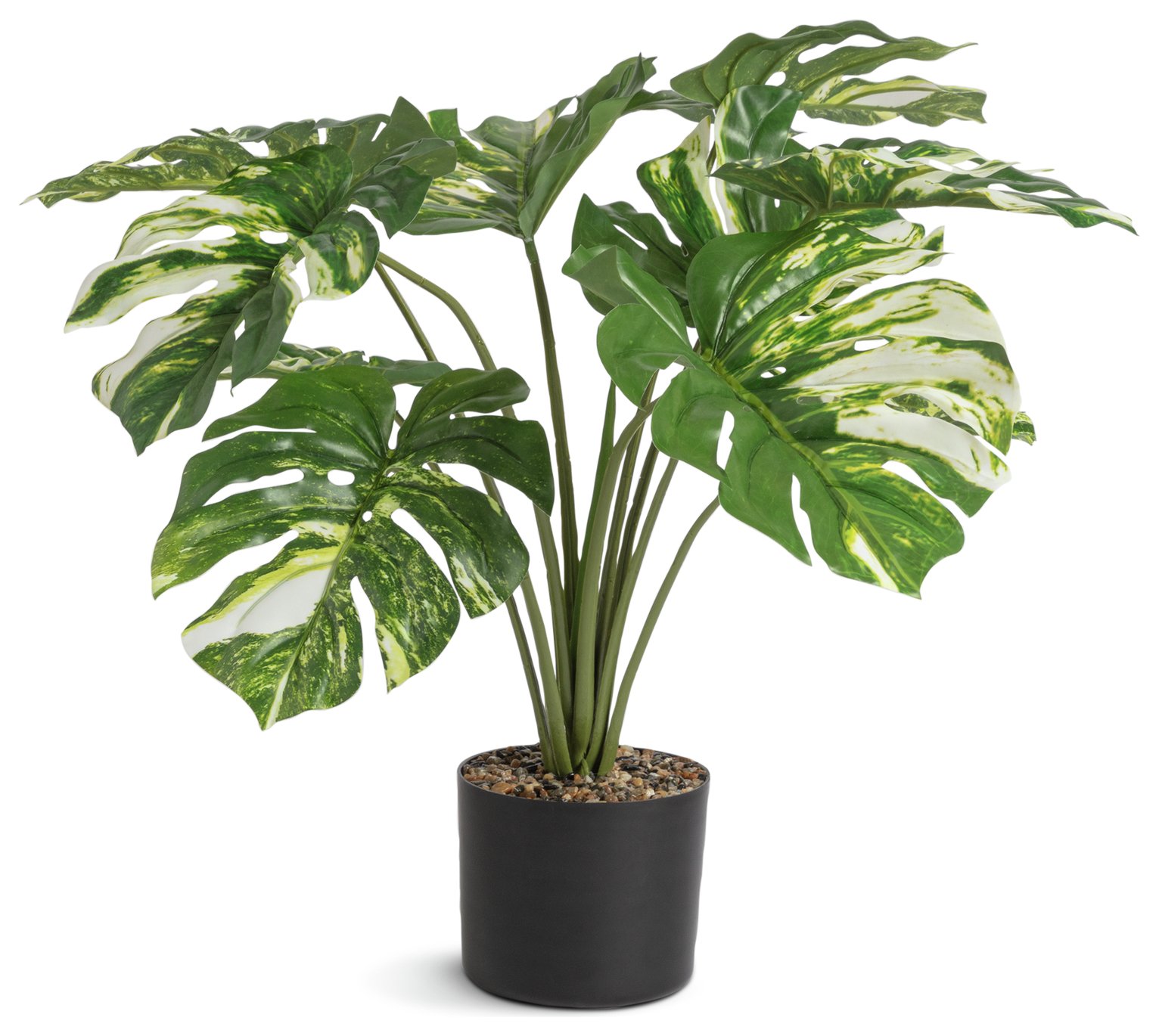 Home 28 inch Tall Faux Cheese Plant