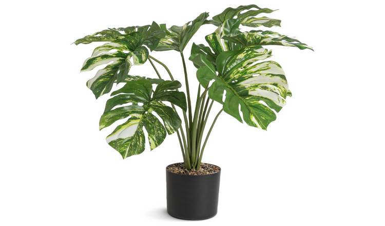 Home 28 inch Tall Faux Cheese Plant