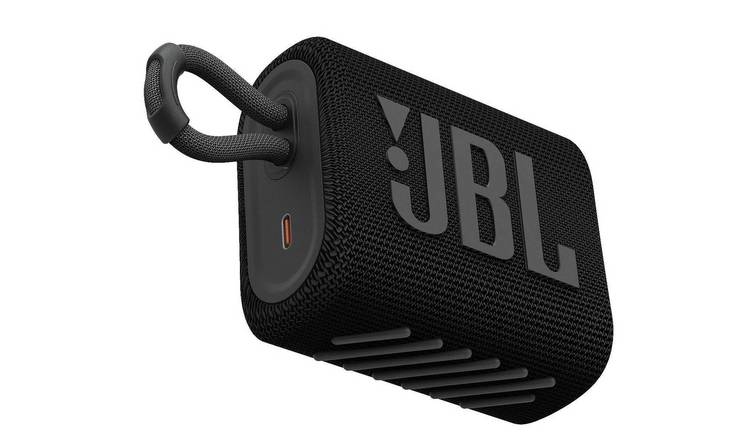 Buy JBL GO3 Bluetooth Speaker Black | speakers | Argos