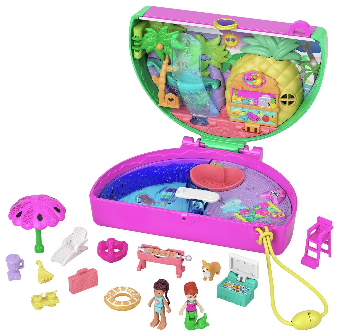 Polly Pocket Watermelon Pool Party Compact review