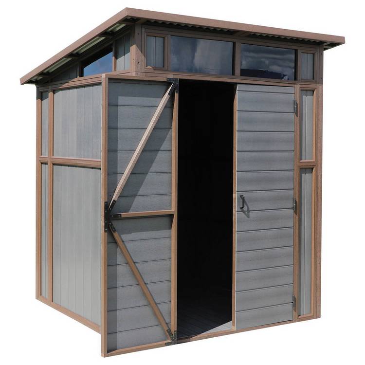 Mercia Premium Composite Pent Shed - 7 x 7ft 0