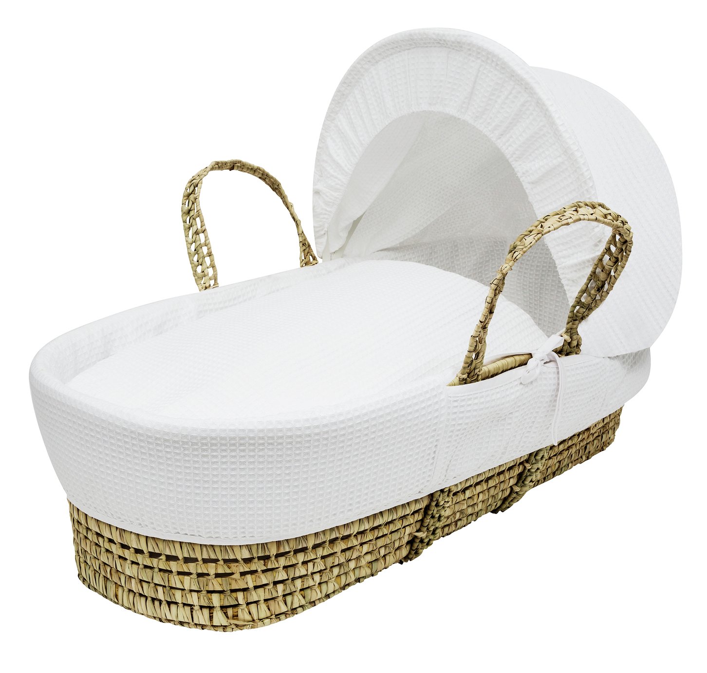 Waffle Palm Moses Basket with Folding Stand Review