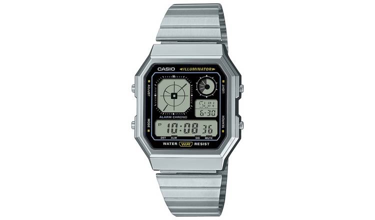 Casio Men's Stainless Steel Digital Vintage Wacth