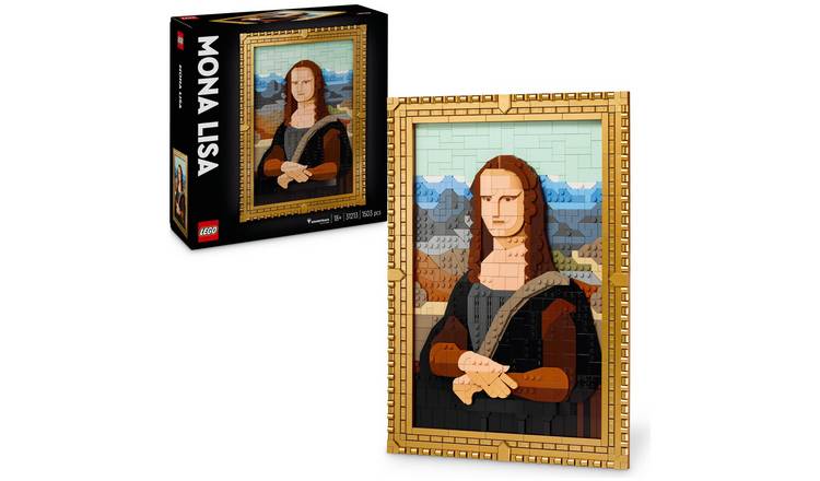 LEGO ART Mona Lisa Painting Building Set for Adults 31213