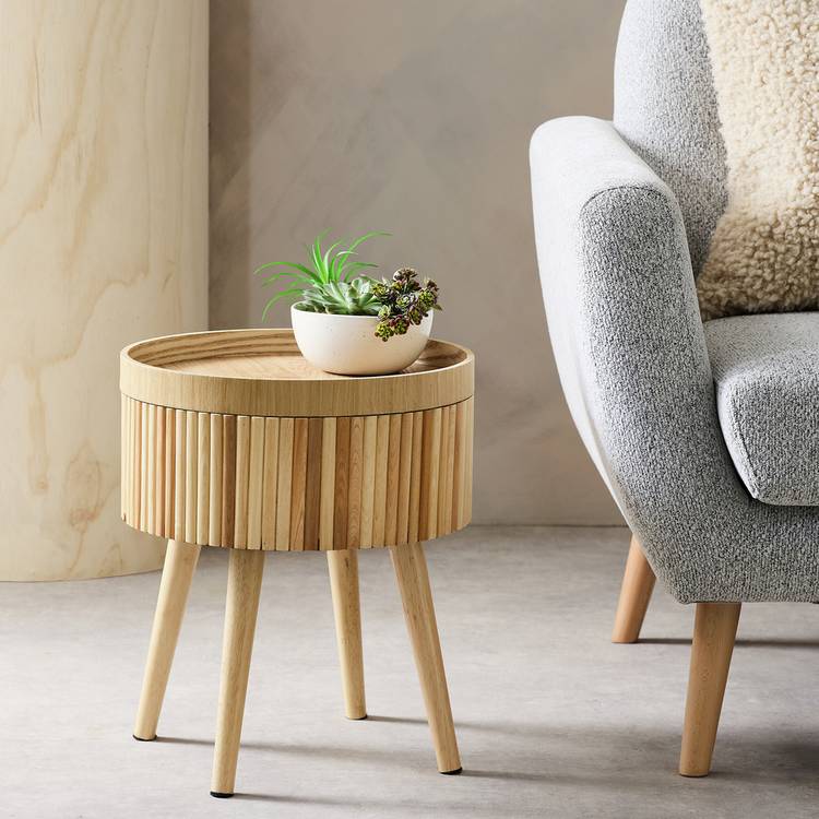 Habitat Agnes Side Table - Oak 0