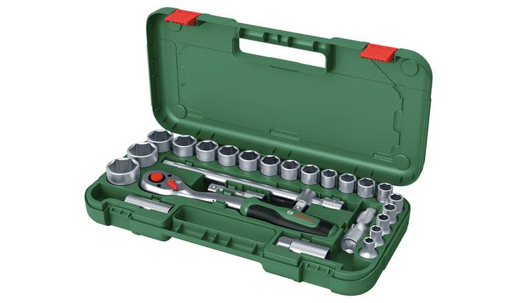 Bosch 0.5 inch 25 pieces Ratchet Set