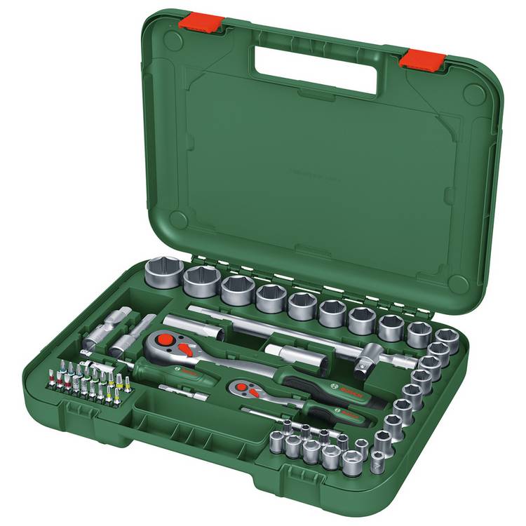 Bosch Versatile 56 Pieces Ratchet Set  0