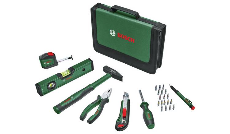 Bosch 25 Pieces Universal Hand Tool Set 