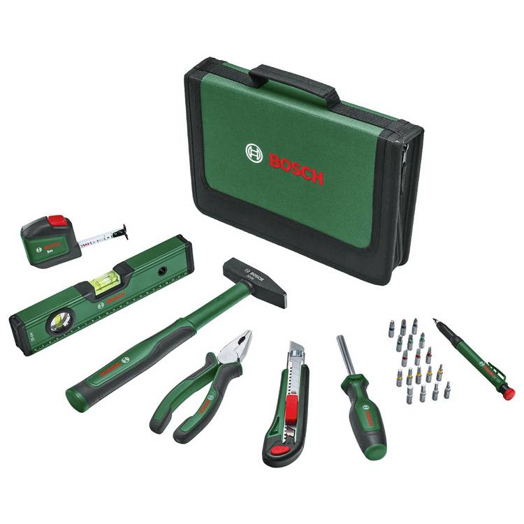 Bosch 25 Pieces Universal Hand Tool Set  0