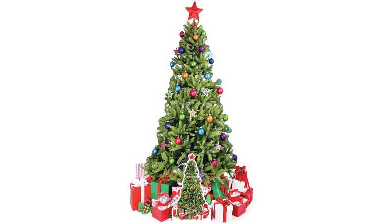 Star Cutouts Christmas Tree Cardboard Cutout