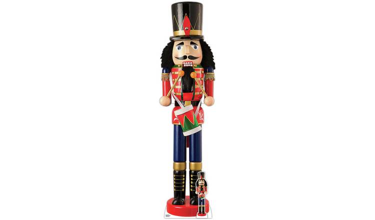 Star Cutouts Christmas Nutcracker Doll Cardboard Cutout