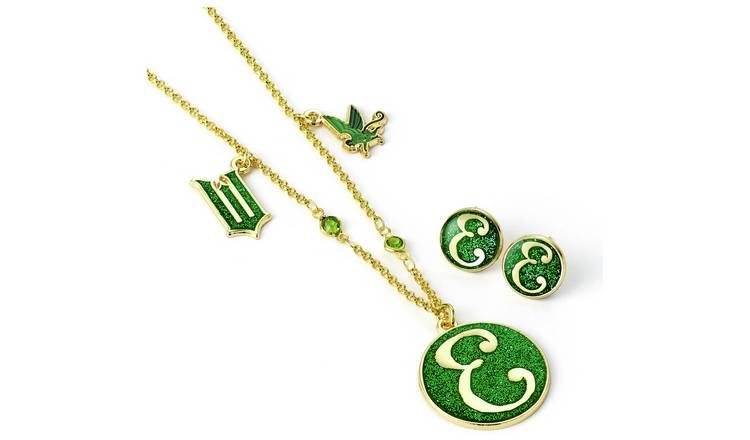 Wicked Elphaba Necklace And Earrings Set 