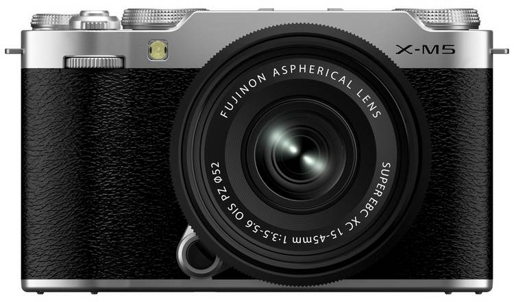 FujiFilm  X-M5 XC1545MM Mirrorless Camera with Lens - Silver