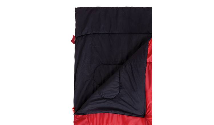 ProAction 300GSM Envelope Double Sleeping Bag Red 