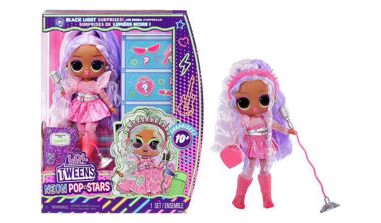 L.O.L. Surprise Tweens Neon Pop Stars Kitty K Fashion Doll