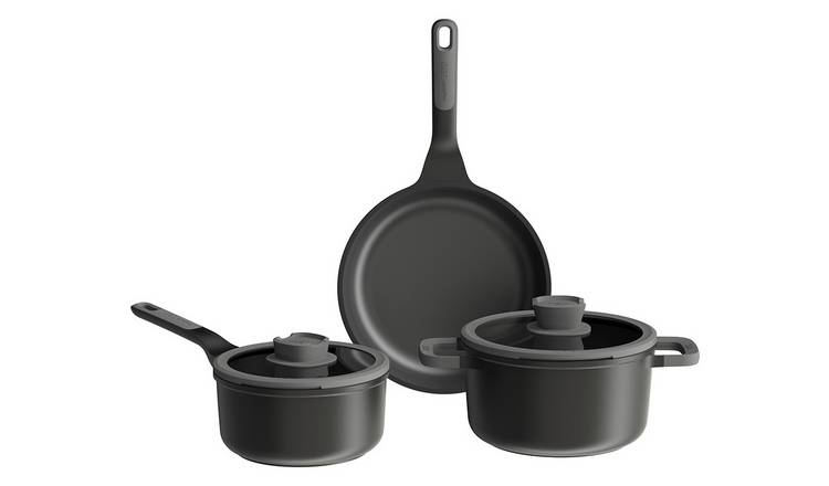 BergHOFF Stone+ Recycled Cast Aluminium Cookware Set