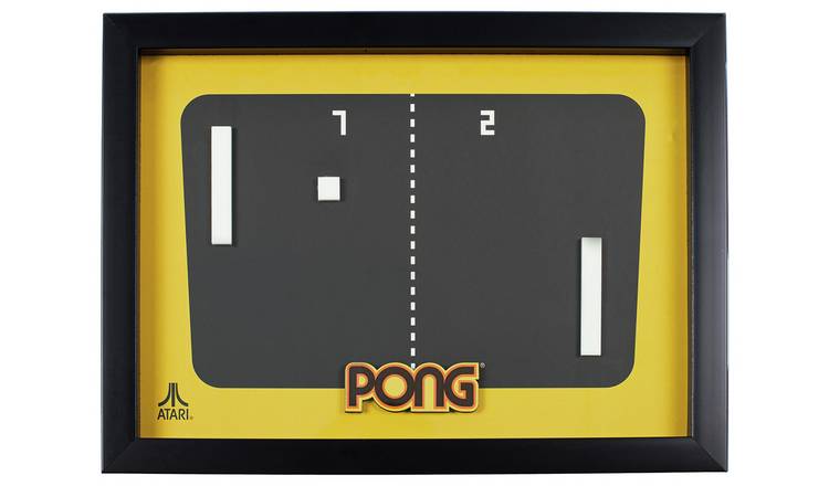 Official Atari 3D Pong Collection Wall Art