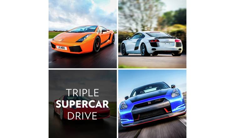 Activity Superstore Supercar Drive Gift Digital Download