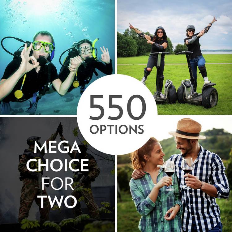 Activity Superstore Mega Choice For 2 Gift Digital Download 0
