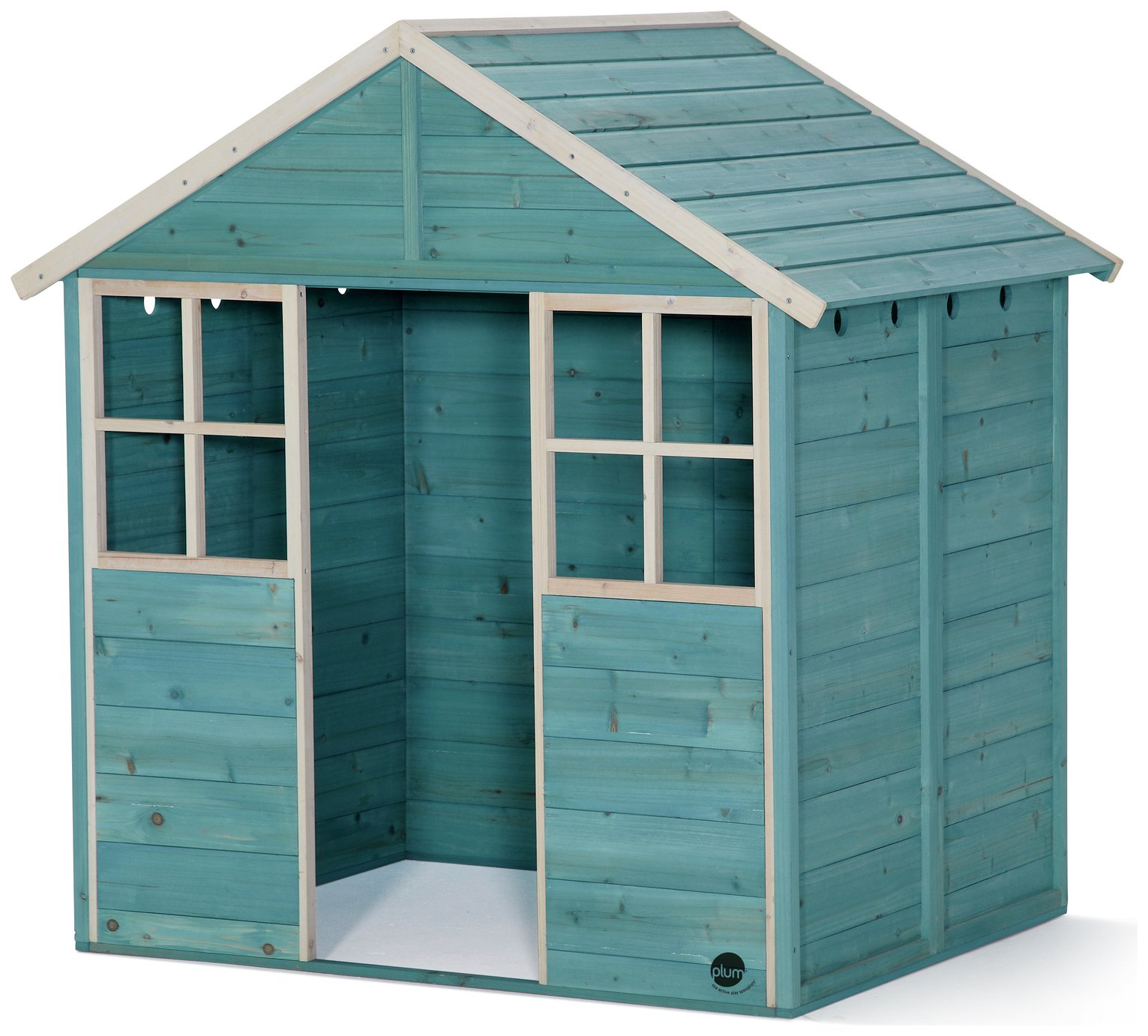 Plum Garden Hut Wooden Playhouse