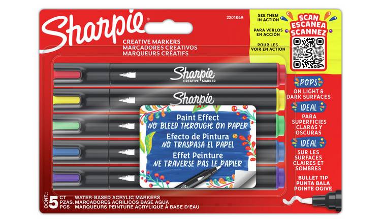 Sharpie Bullet Tip Creative Markers - 5 Pack 