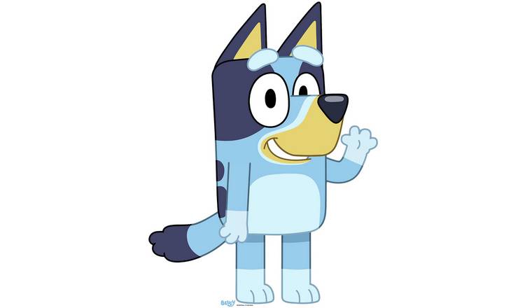 Star Cutouts Bluey Cardboard Cutout