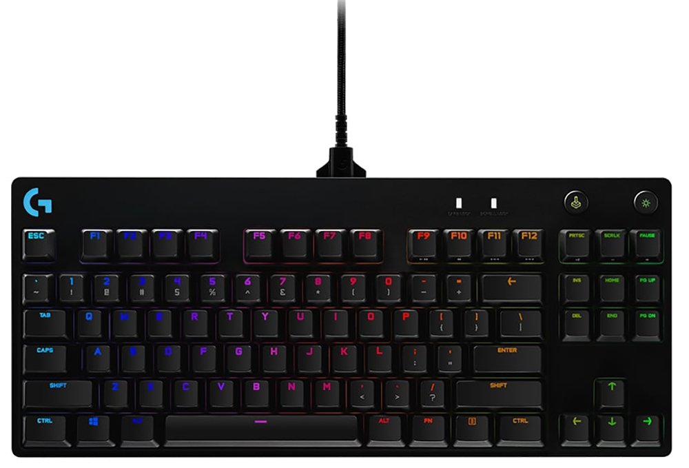 Logitech Tenkeyless G Pro Wired Gaming Keyboard
