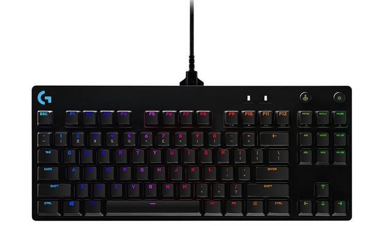 Buy Logitech Tenkeyless G Pro Wired Gaming Keyboard | PC keyboards | Argos