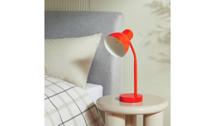 Argos Home Desk Lamp - Red