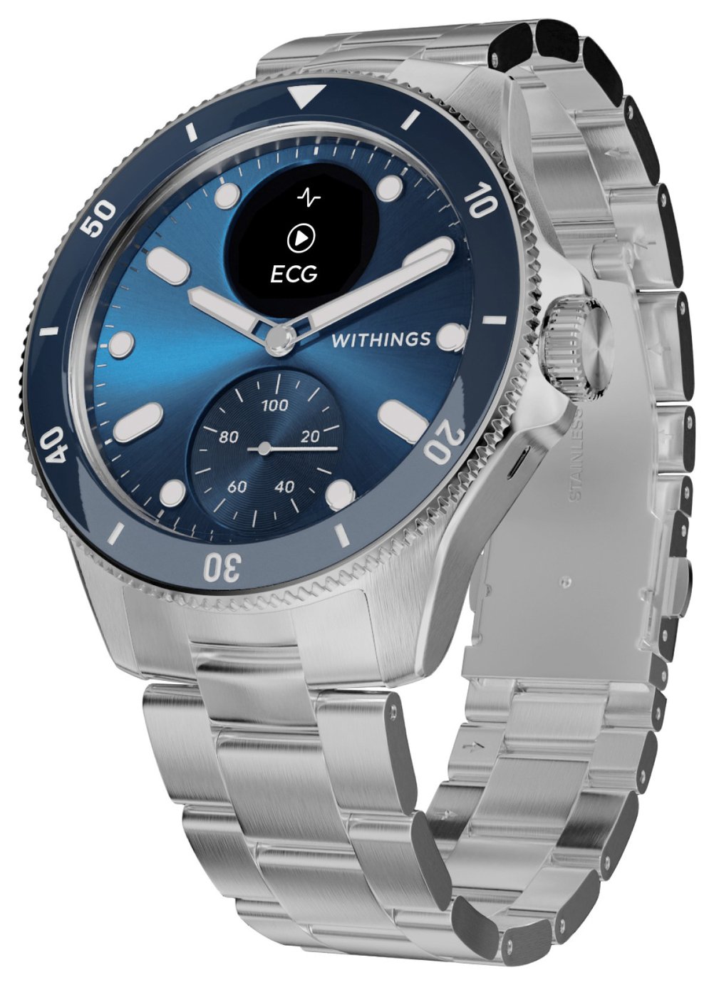 Withings ScanWatch Nova 42mm Smart Watch - Blue