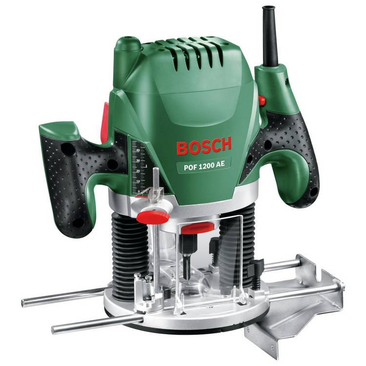 Bosch POF 1200 AE Corded Plunge Router - 1200W  0