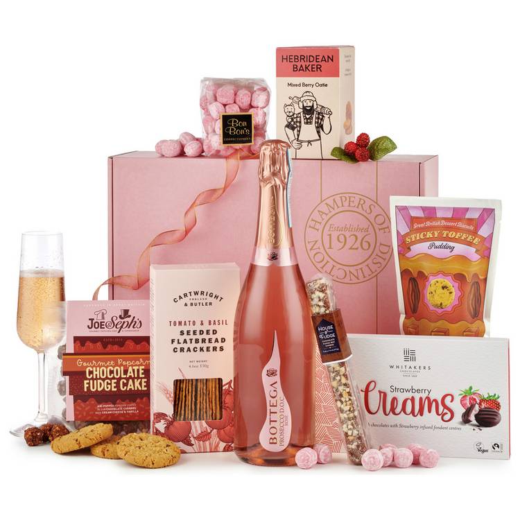 Luxury Rose Prosecco Gift Box 0