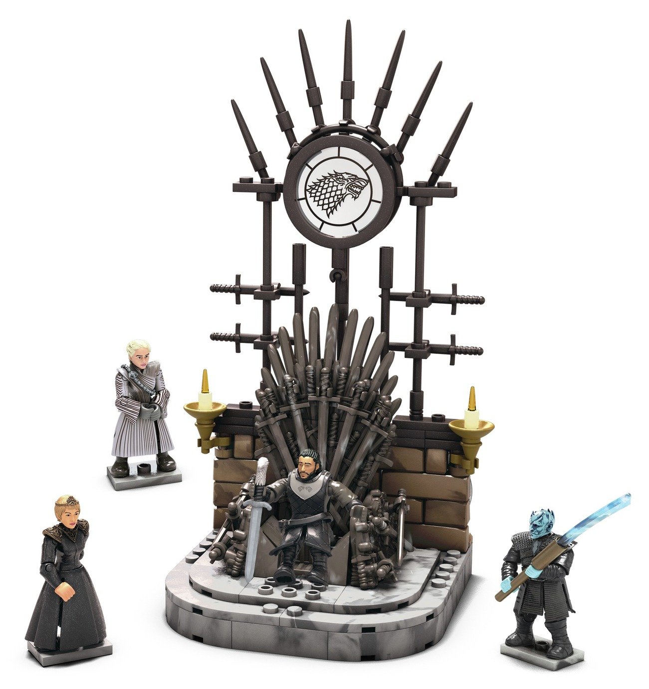 Mega Construx Iron Throne Figure Review