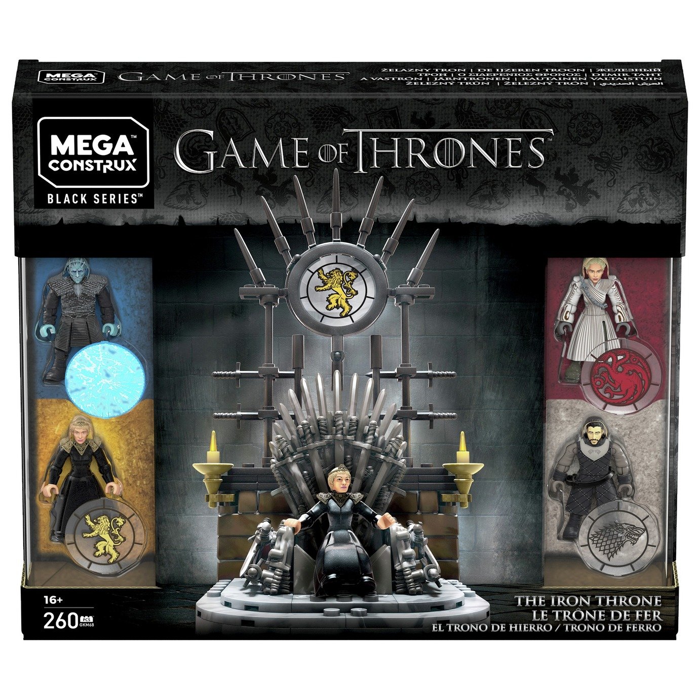 Mega Construx Iron Throne Figure Review