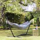 Buy Habitat Boho Hammock with Metal Stand Hammocks and swing seats Argos