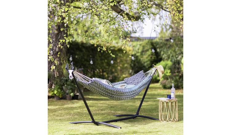 Buy Habitat Boho Hammock with Metal Stand Argos