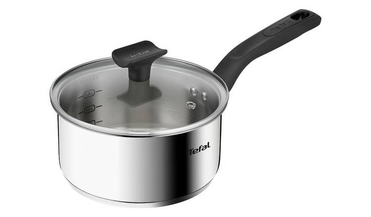 Tefal Titanium Max 18cm Aluminum Sauce Pan - Grey