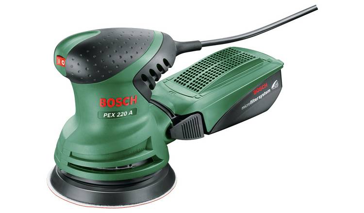 Bosch PEX 220 A Corded Random Orbit Sander - 220W