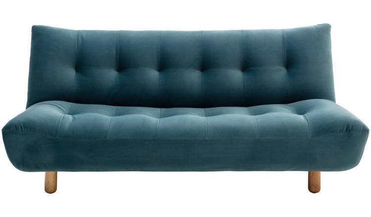 Argos on sale velvet sofa