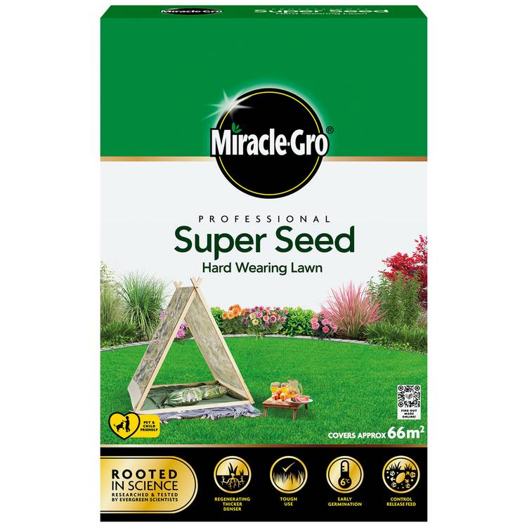 Miracle-Gro Professional Super Seed Lawn Seed - 2kg 0
