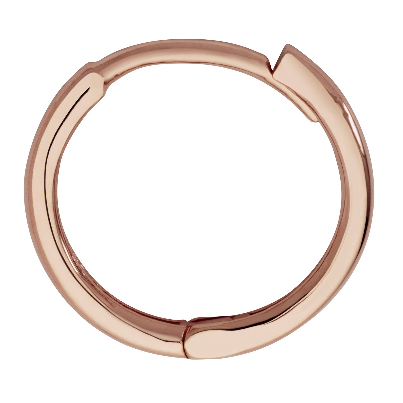 Revere 9ct Rose Gold Huggie Hoop Earrings Review