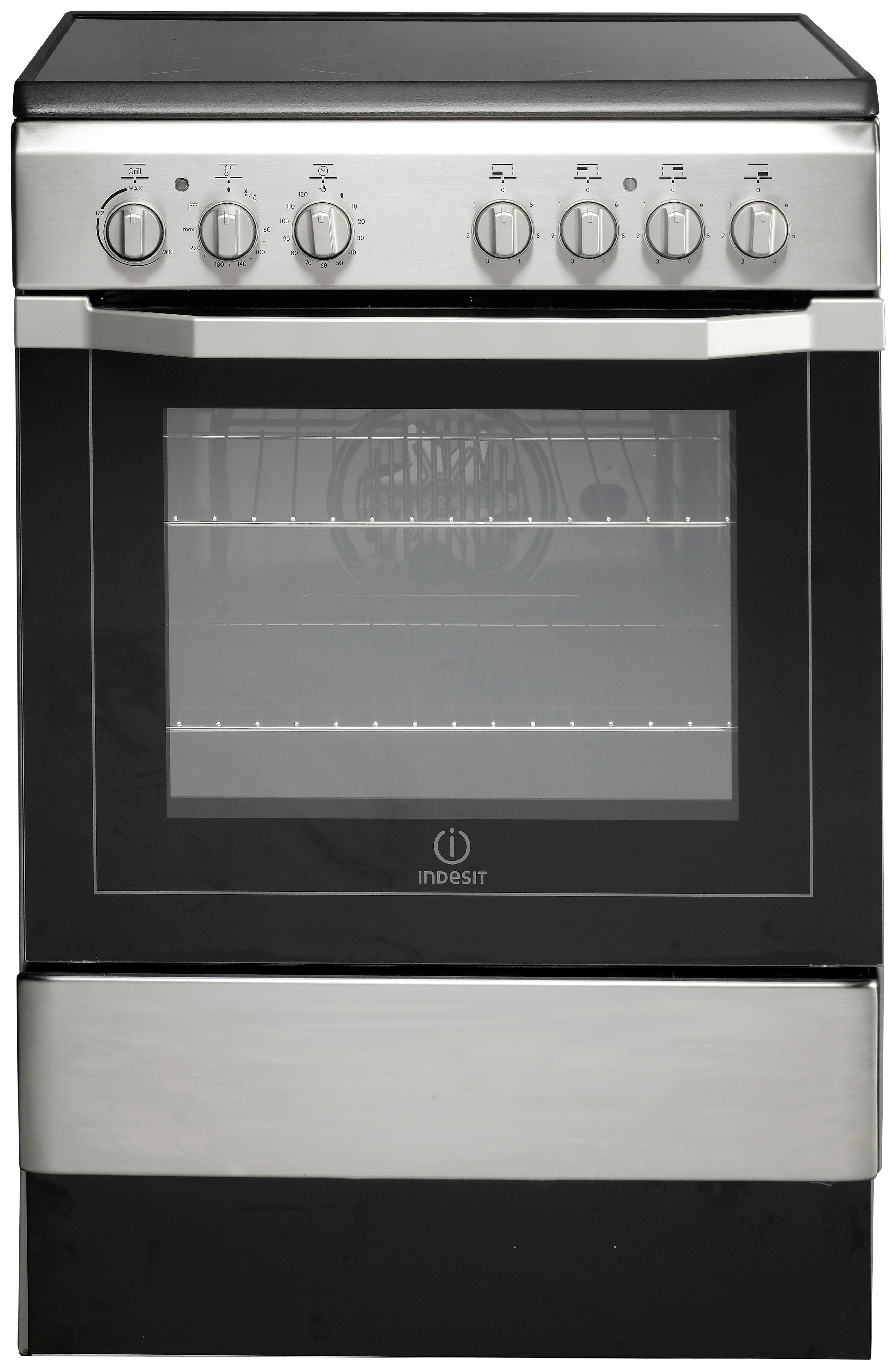 Indesit I6VV2AX/ Freestanding Cooker - S/Steel