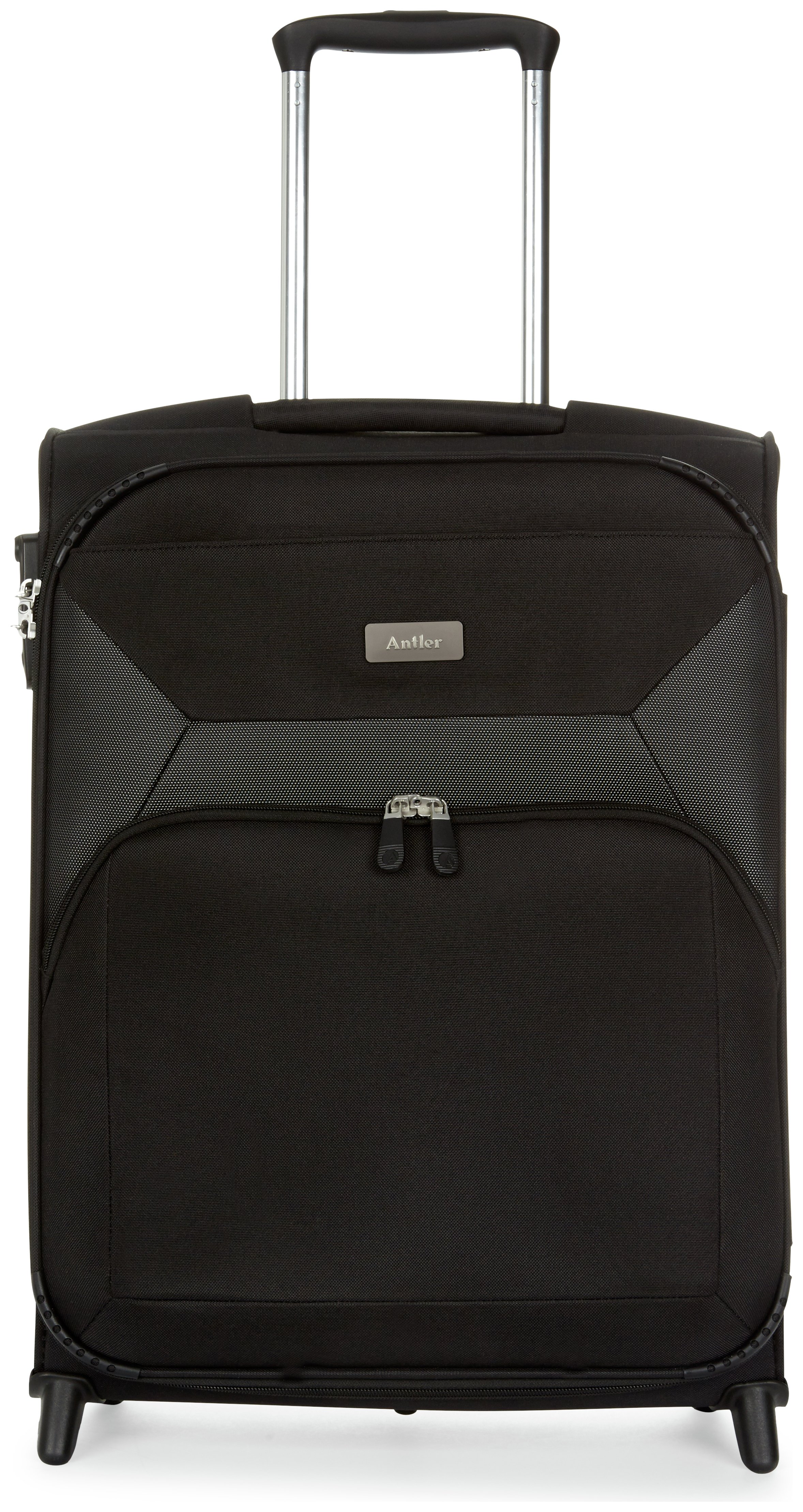 Antler Athena Small 2 Wheel Suitcase - Black (4591292) | Argos Price ...