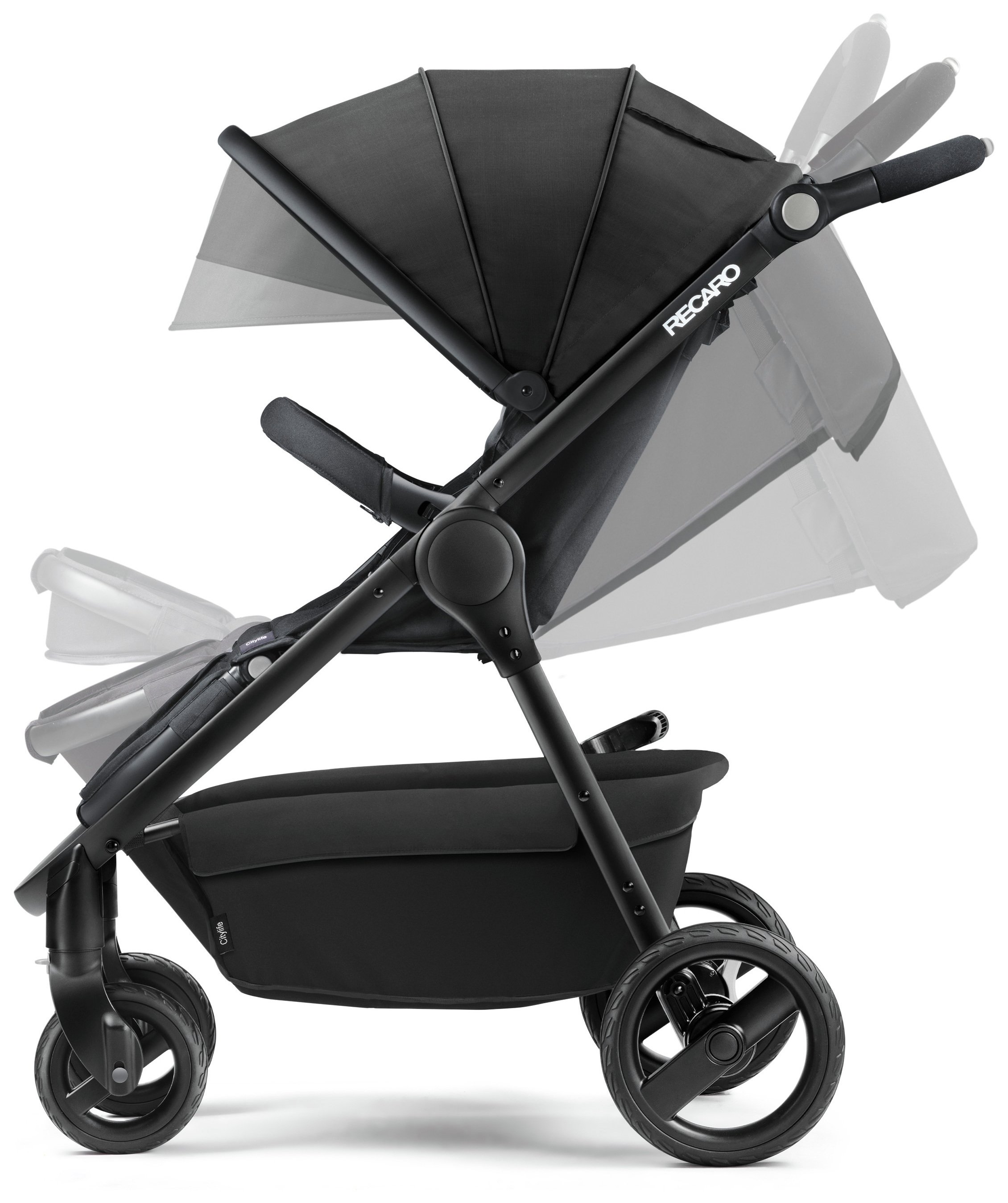 recaro double stroller