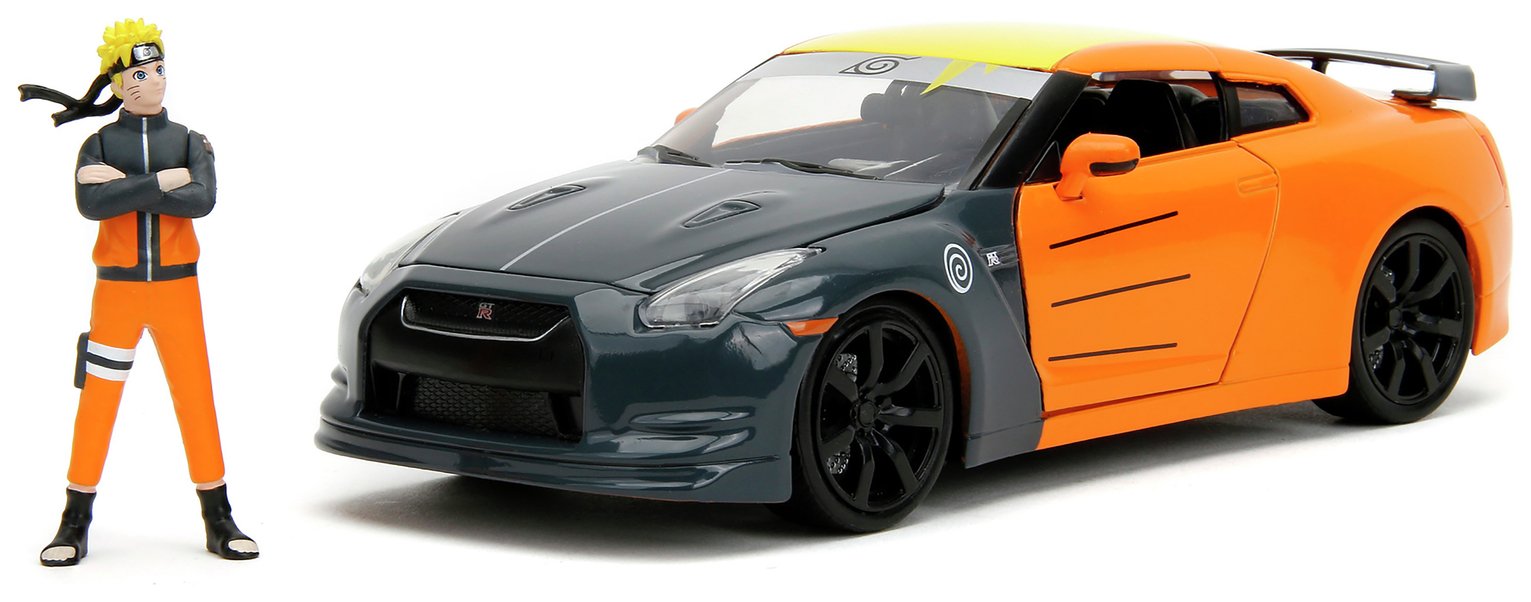 Nissan GT-R Naruto Shippuden 1:24 Playset
