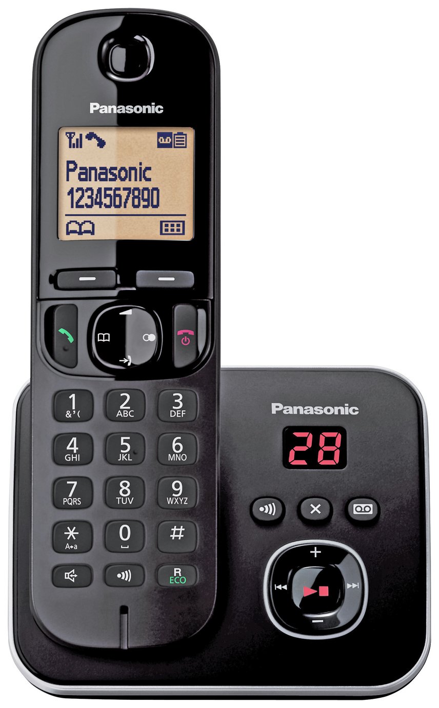 Panasonic KXTG6801 - Cordless Telephone & Answer M/c-Single