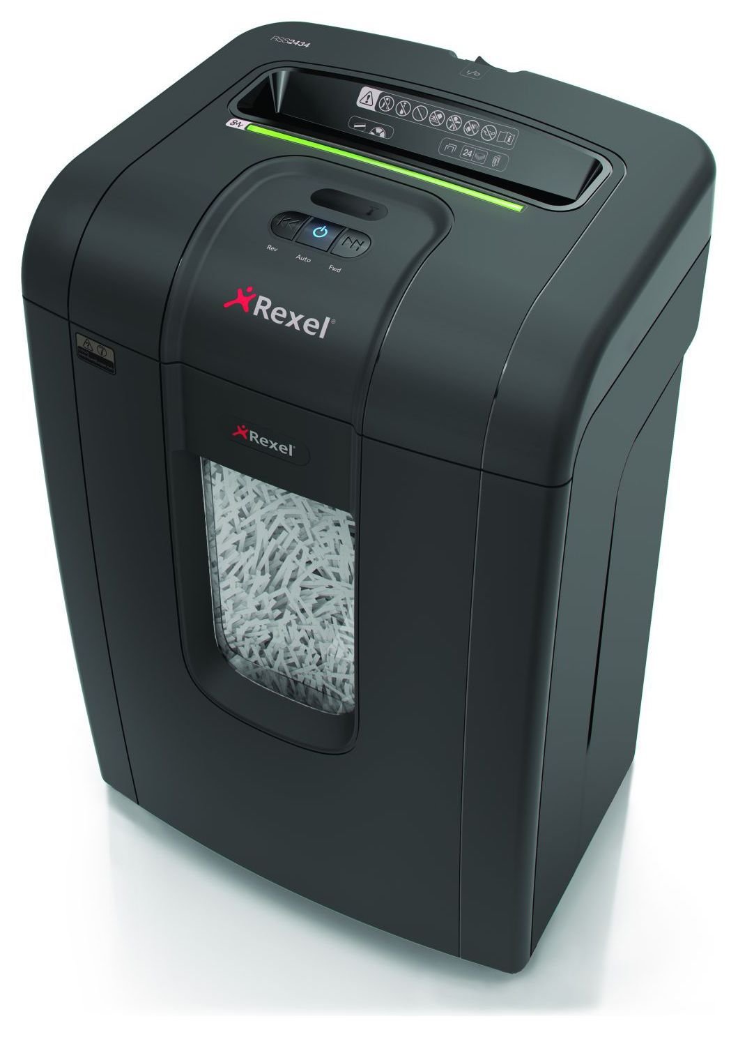 Rexel Mercury RSS2434 24 sheet 34 Litre Strip Cut Shredder